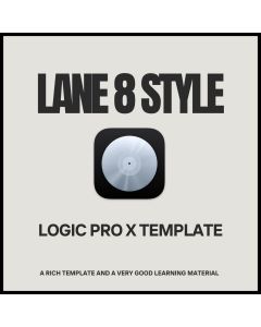 Lane 8 Style Logic Pro X Template