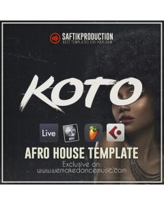 Koto - Afro House Template for Ableton Live, Logic ProX, FL Studio